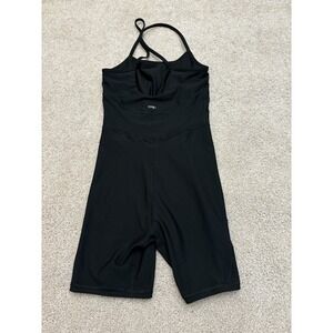 Abercrombie & Fitch YPB SculptLUX Active Black Jump Suit Romper Size XS